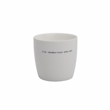 ''S&ouml;gne Mug ''''J'ai Rendez-vous Avec Moi'''' (French: I Have a Date With Myself)''