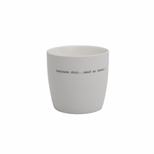 ''S&ouml;gne Mug ''''Toujours Chic...Sauf au R&eacute;veil!'''' (French: Always Chic...Except Wak
