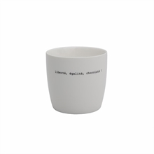 ''S&ouml;gne Mug ''''Libert&eacute;, Égalit&eacute;, Chocolat&eacute;!'''' (French wordplay: Liberty, Equality,