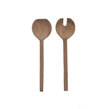 SGN - Couverts &agrave; salade en acacia - 30x8x2cm