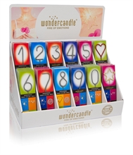 WDC - Assortment - Multicolor / Grey - 144 Wondercandle® classic