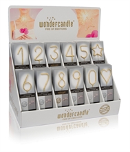 WDC - Chromo assortment - Gold  - 144 Wondercandle® classic