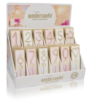 WDC - Assortment - Gold - Piece gold - 144 Wondercandle® classic