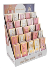 WDC - Gold letters assortment - Gold - 150 Wondercandle® classic