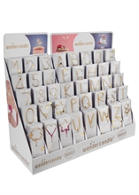 WDC - Confetti Assortment - Gold - 240 Wondercandle® classic