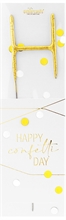 WDC - H - Gold - Confetti - Wondercandle® classic