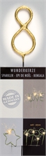 WDC - 8 - Gold - Chromo - Wondercandle® classic