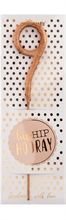 WDC - 9 Mini - Rose Gold - Hiphip Hooray - Wondercandle® Mini