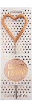 WDC - Heart Mini - Rose Gold - Hiphip Hooray - Wondercandle® Mini