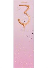 WDC - 3 - Rose Gold - Fairydust - Wondercandle® classic