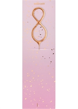 WDC - 8 - Rose Gold - Fairydust - Wondercandle® classic