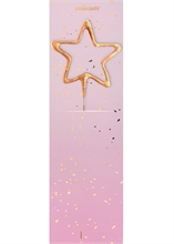 WDC - Star - Rose Gold - Fairydust - Wondercandle® classic