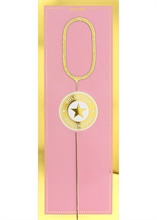 WDC - 0 GIANT - Gold / Pink - Gold piece Wondercandle®