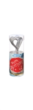 WDC - Set of 4 - Heart - Silver - Wondercandle® mini