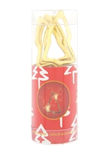 WDC - Set of 4 - Xmas tree - Gold - Wondercandle® mini