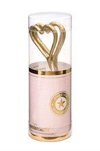 WDC - Set of 4 - Heart - Gold - Gold piece - Wondercandle® mini