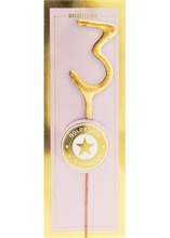 WDC - 3 MINI - Gold / Pink - Gold piece - Wondercandle® mini