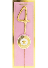 WDC - 4 MINI - Gold / Pink - Gold piece - Wondercandle® mini