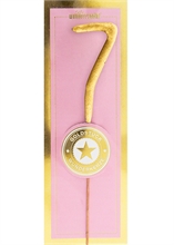 WDC - 7 MINI - Gold / Pink - Gold piece - Wondercandle® mini