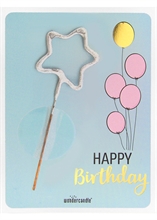 WDC - Happy Birthday - Light Blue - Mini Wondercard