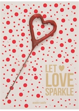 WDC - Let Love - Sparkle Dots - Mini Wondercard