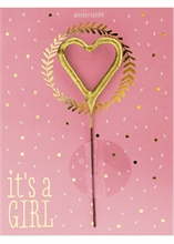 WDC - It's a Girl - Mini Wondercard