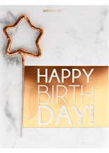 WDC - Happy Birthday - Marble - Mini Wondercard