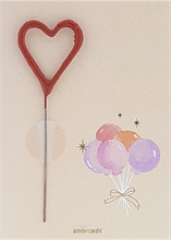 WDC - Balloon - Celebration - Sand - Mini Wondercard