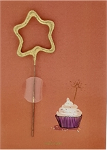 WDC - CupCake - Celebration - Orange - Mini Wondercard