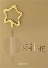 WDC - Time to Shine - Craft Paper - Mini Wondercard