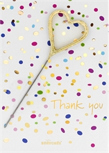 WDC - Thank You - Confetti - Mini Wondercard