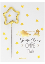 WDC - Santa Claus is coming to town - White - Christmas Confetti - Mini Wonderca