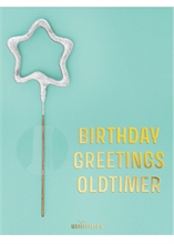 WDC - Birthday Greetings Oldtimer - Bold - Mini Wondercard