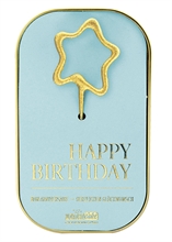 WDC - Happy Birthday - Blue - Deluxe Wondercake