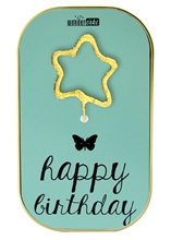 WDC - Happy Birthday pastel - Light blue - Wondercake