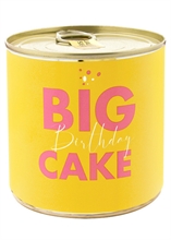 WDC - A BIG Birthday Cake Yellow - Lemon - Cancake