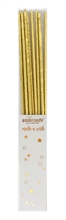 WDC - Set of 10 - Make a Wish - Gold - sparklers - 30cm