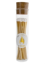 ''WDC - Matches ''light my fire'' - White - 10 cm approx.''