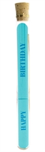 WDC - Sparkling Message Happy Birthday - Blue - Summer - tube incl. 5 sparklers