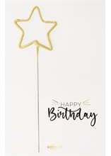 WDC - Happy Birthday - White - Classic Wondercard