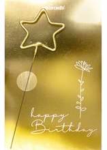 WDC - Happy Birthday - Gold - Classic Wondercard