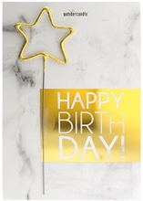 WDC - Happy Birthday - Marble - Classic Wondercard